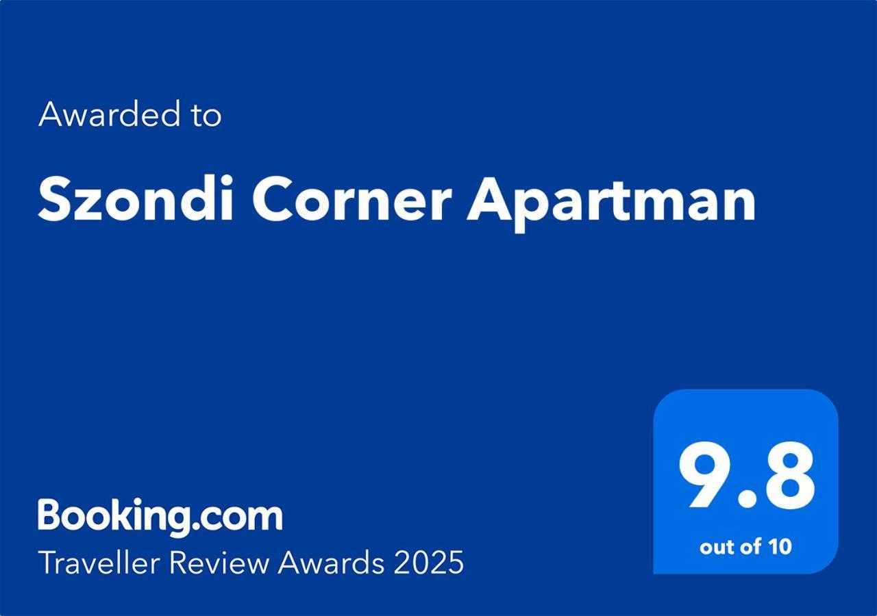 Szondi Corner Apartman Будапешт Экстерьер фото